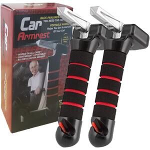 3 in 1 Vehicle Support and Safety Handles Assistive Devices (2 pk) Elderly or